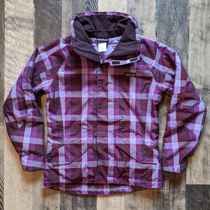 Patagonia Insulated Sidewall Jacket Plaid Ski Snowboard